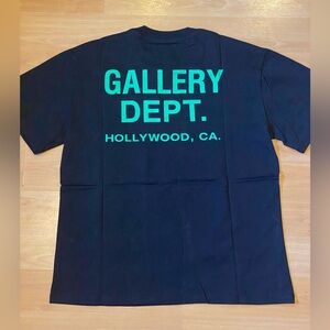 Gallery Dept New Logo Tee Black/Green XL